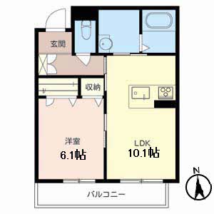 シャーメゾンＫＡＮＡＭＥ 0302号室