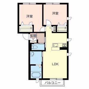 ピュアシャルム 0203号室