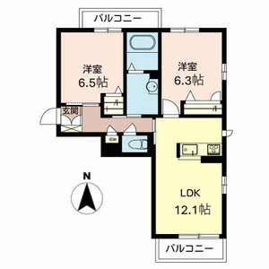 レスパス　デュルポ堀内Ｃ 0301号室