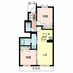 シャーメゾン恵我Ⅱ 0106号室