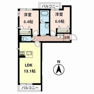 ガーデンスクエア弐番館 0205号室