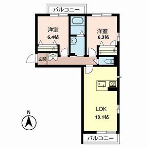 ガーデンスクエア弐番館 0301号-2