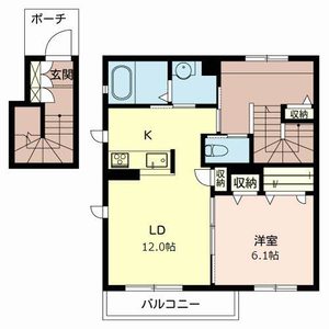 シャーメゾン金ケ崎Ｂ B203号室