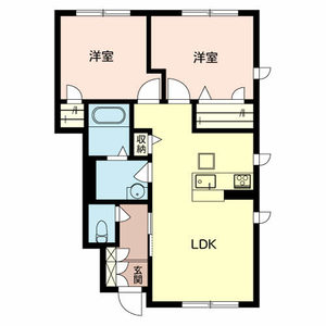 シャーメゾン　フィーグ A101号室