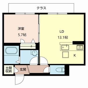 プリムローズ　くずは　Ⅱ番館 0102号室