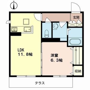 シャーメゾン菅原 0103号室