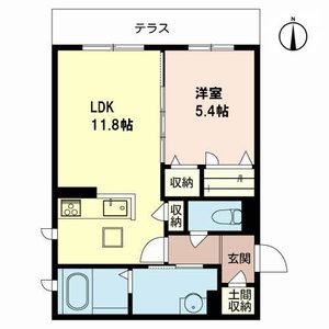 シャーメゾン菅原 0105号室
