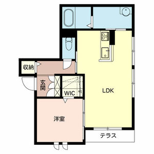 リメインらかん　Ｗ棟・Ｓ棟・Ｅ棟 W105号室