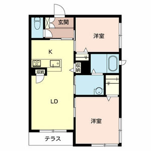 カーサグラス A101号室