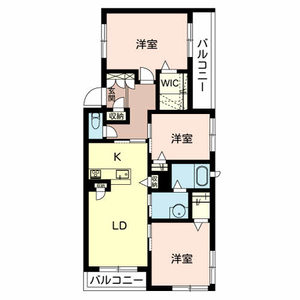 カーサグラス A201号室