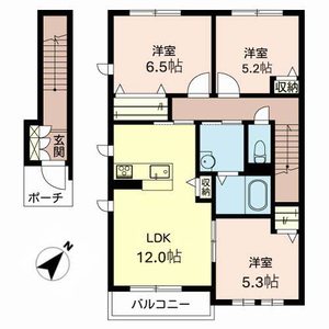 グランジュッテ 0201号室