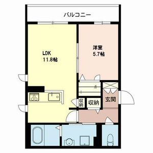 プランドール・サンユ 0205号室
