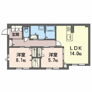 サラージュ　Ⅱ 0102号室