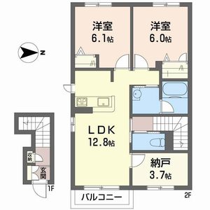 Ｓａｋｕｒａ　Ｓｕｉｔｅｓ 0201号室
