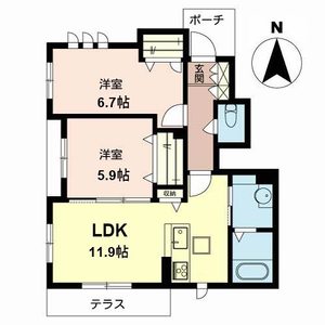 シャーメゾン　コンフォール 0105号室