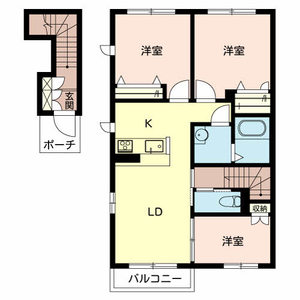 シャーメゾン・クレール A201号-2