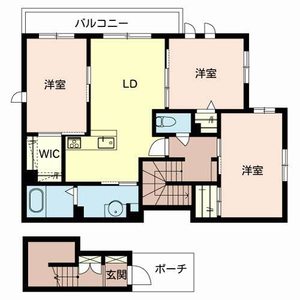 シャーメゾン 岩田 0202号-3