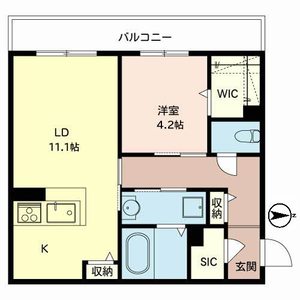 シャーメゾン　フレデリック 0205号室