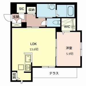 Ｇｒａｎｄ　Ａｒｂｒｅ　ＳｈａＭａｉｓｏｎ 0101号室