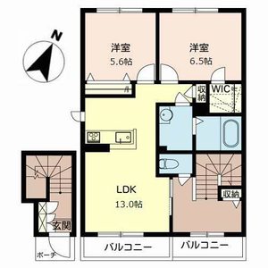 シャーメゾンＭＳＫ A201号室