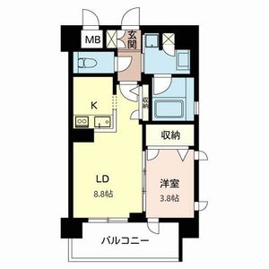 Ｖｅｒｄｕｒｅ江坂広芝町 0806号室