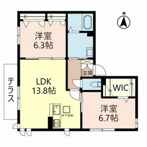 ティユル　武庫之荘 0102号室
