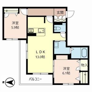 ＳｈａＭａｉｓｏｎＭＩＹＯ東園田 0202号室