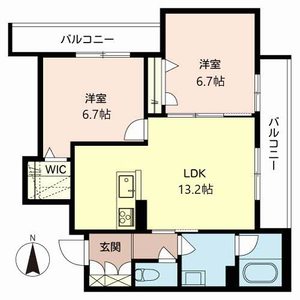 リラフォート向日 0201号室