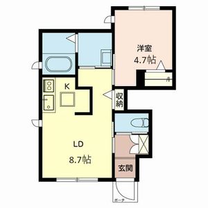 シャーメゾン高丸 0101号室