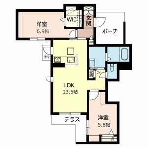セリシール高羽　北館 0101号室