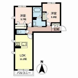 シャーメゾン　ファインフェスキュー 0205号室