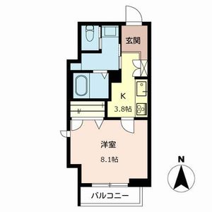 グリシーヌ 0205号室