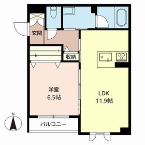 Ｌａ　Ｓｏｒｔｉｅ 0205号室