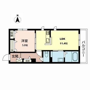 Ｓｈａ　Ｍａｉｓｏｎ　Ａｖｅｎｉｒ 0303号室