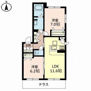 Ｖｉｌｌａ　Ｓｅｒｅｎｅ 0101号室