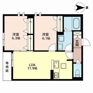 Ｇｒａｎｄ　Ｍａｉｓｏｎ延末東 0105号室