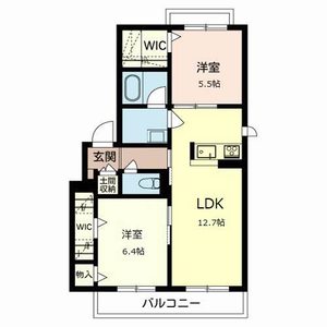 シャーメゾンヒュッゲ武庫川 0201号室