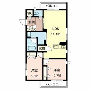 ベレオ黒田ＳＯＵＴＨ 0301号室