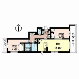 グランドゥール布施 0203号室