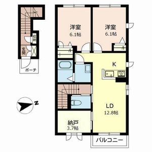 メゾン　ド　ショコラ　大久保 0205号室