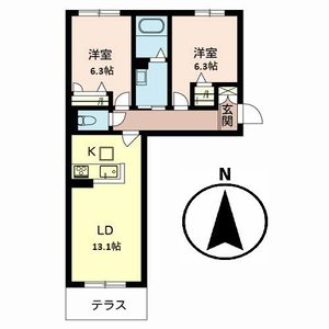Ｓｈａ　Ｍａｉｓｏｎ　ＤＯＵＸ 0105号室