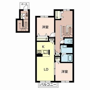 シャンティ夢前 B202号室