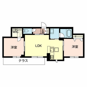 クレアール吉祥院Ⅱ 0106号室