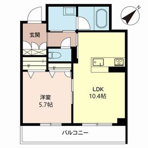 シャーメゾン笹りんどう 0202号室