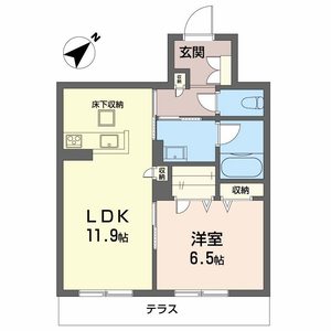 シャーメゾンさくらコート粟津 0102号室