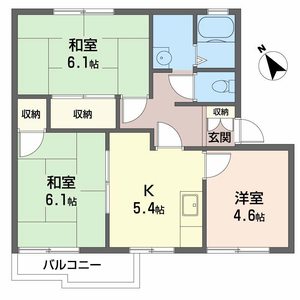 コーポ向陽台 C202号室