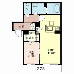 ピノ　フロール 0102号室