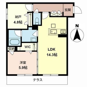 シャーメゾン　ポラリスＡ 0103号室