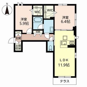 シャーメゾン　千本六軒町 0101号-3