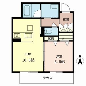 シャーメゾン京終 0102号室